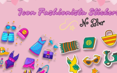 Icon Fashionista Stickers