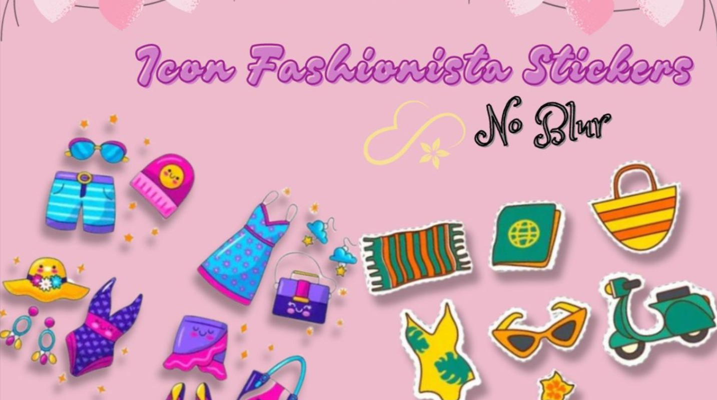 Icon Fashionista Stickers